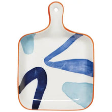 Canvas Stamped Tapas Plate, [product_price]- Greenhouse Home