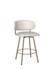 Carmen Upholstered Swivel Stool (Copy) Amisco