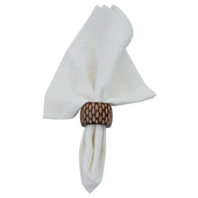 Carved Wood Napkin Ring, [product_price]- Greenhouse Home