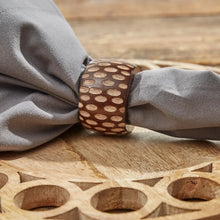 Carved Wood Napkin Ring, [product_price]- Greenhouse Home