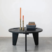 Cast Aluminum Taper Holder in Antique Gold Finish Accent Decor