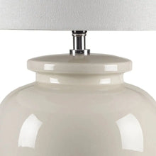Ceramic Table Lamp, Cream, [product_price]- Greenhouse Home