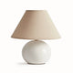 Charlie Mini Lamp, White Napa Home & Garden