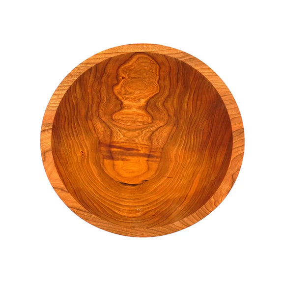 Cherry Wooden Salad Bowl, [product_price]- Greenhouse Home