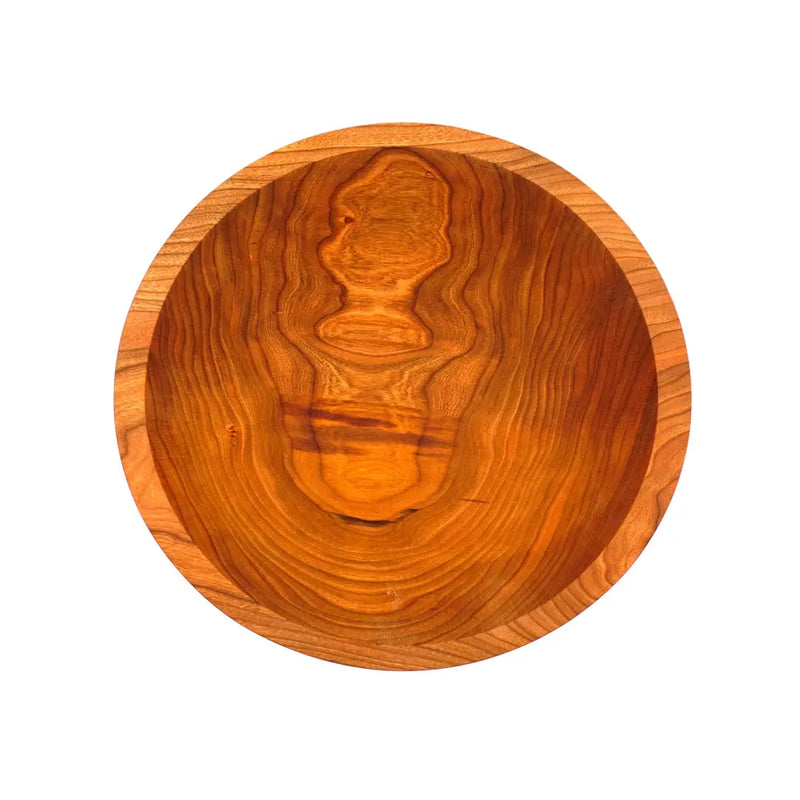 Cherry Wooden Salad Bowl, [product_price]- Greenhouse Home