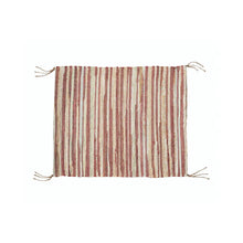 Chindi Rug with Jute Fringe-Cinnamon - Greenhouse Home