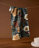 Classic Floral Tea Towel Geometry