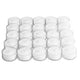Clear Cup Tealight Candles - Pack of 25 - Greenhouse Home