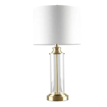 Clear Glass Base Table Lamp Olliix