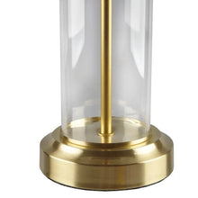 Clear Glass Base Table Lamp, [product_price]- Greenhouse Home