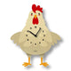 Cleo Chicken Pendulum Clock - Popclox Modern Moose, LLC