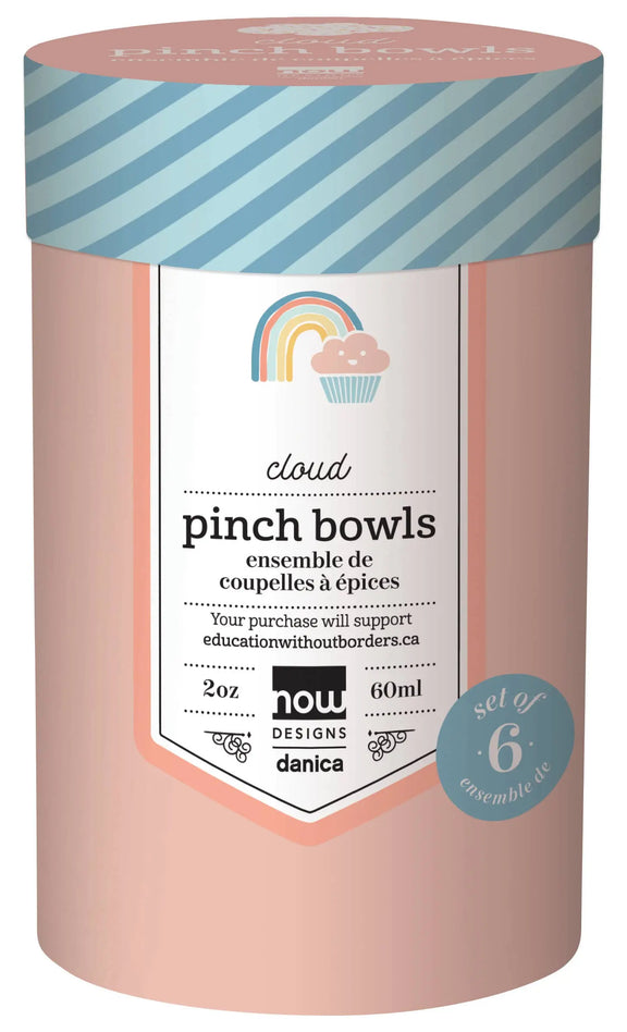 Cloud Pinch Bowls Set of 6 NOW Designs