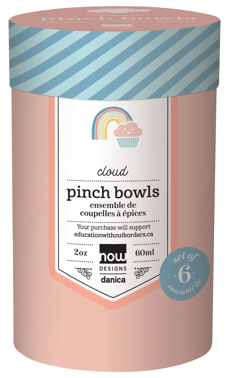 Cloud Pinch Bowls Set of 6 NOW Designs