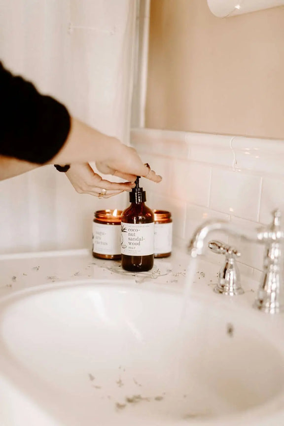 Coconut Sandalwood - 8 oz Liquid Hand Soap Broken Top Brands