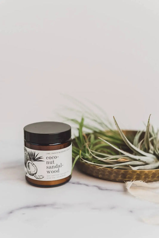 Coconut Sandalwood - 9 oz Soy Candle Broken Top Brands