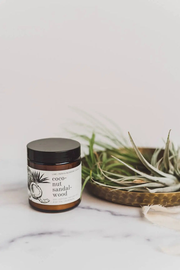 Coconut Sandalwood - 9 oz Soy Candle Broken Top Brands