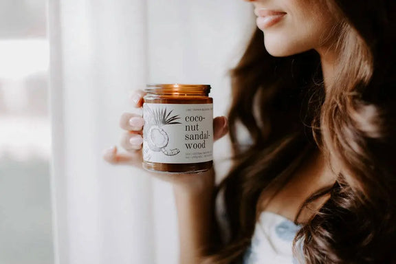 Coconut Sandalwood - 9 oz Soy Candle Broken Top Brands