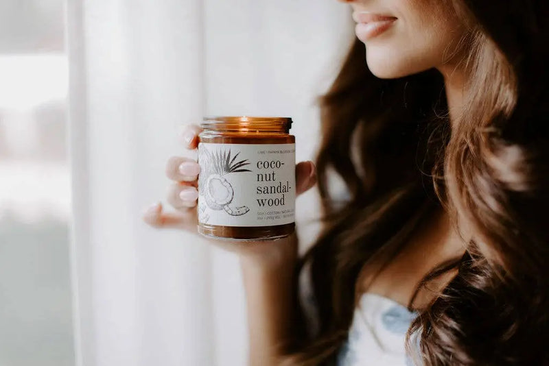 Coconut Sandalwood - 9 oz Soy Candle Broken Top Brands