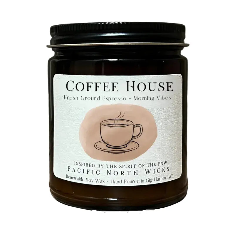 Coffee House Candle Pacific North Wicks