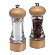 Cole & Mason Basics Beech Wood & Acrylic Salt & Pepper Mill Set DKHB [Zyliss, Cole & Mason, Swissmar, AdHoc, Ken Hom]