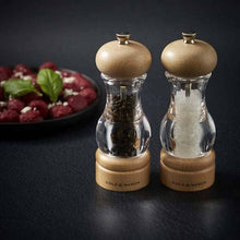 Cole & Mason Basics Beech Wood & Acrylic Salt & Pepper Mill Set DKHB [Zyliss, Cole & Mason, Swissmar, AdHoc, Ken Hom]