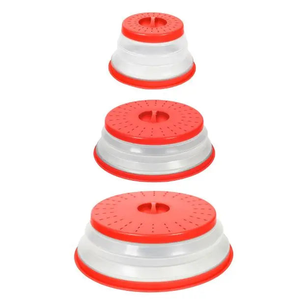 Collapsible Microwave Food Cover, Set of 3 Tovolo