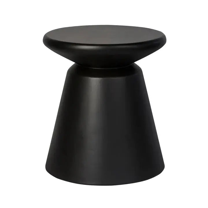 Concrete Mineral Side Table, [product_price]- Greenhouse Home