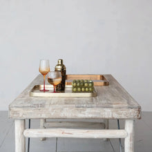 Copper + Gold MDF Lacquered Tray Greenhouse Home