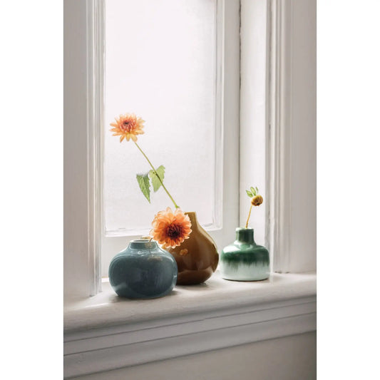 Cove Ceramic Bud Vase Accent Decor