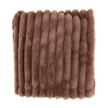 Cozy Comfort Faux Rabbit Fur Throw Saro Lifestyle