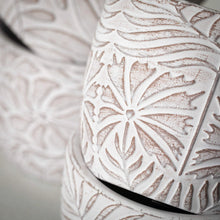 Cream Etched Terracotta Planter, [product_price]- Greenhouse Home