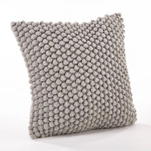 Crochet Pompom Down Filled Pillow, [product_price]- Greenhouse Home