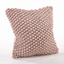 Crochet Pompom Down Filled Pillow, [product_price]- Greenhouse Home