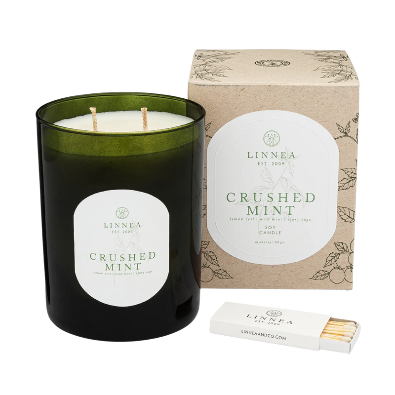 Crushed Mint 2-Wick Candle