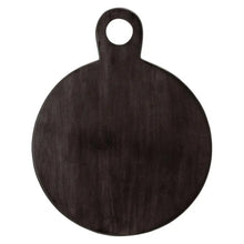 Black Round Acacia Cutting Board - Greenhouse Home