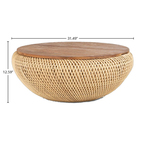 D-Bodhi Wave Coffee Table, [product_price]- Greenhouse Home