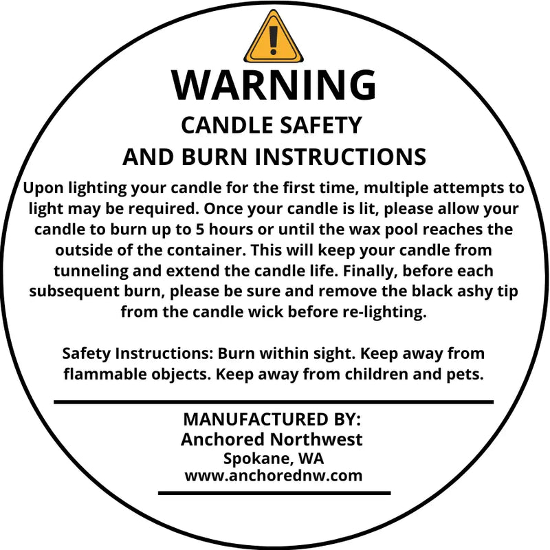 Date Night Rustic Vintage Farmhouse Wood Wick Candle: 10oz Anchored Northwest