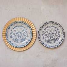 Decorative Plastic Fluted Charger Greenhouse Home