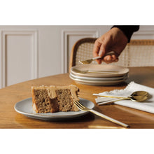 Dessert Forks, Set of 4 - Ivory-Gold Danica Heirloom