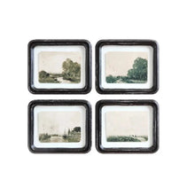 Distressed Wood Framed Wall Decor, 4 Assorted Styles - Greenhouse Home