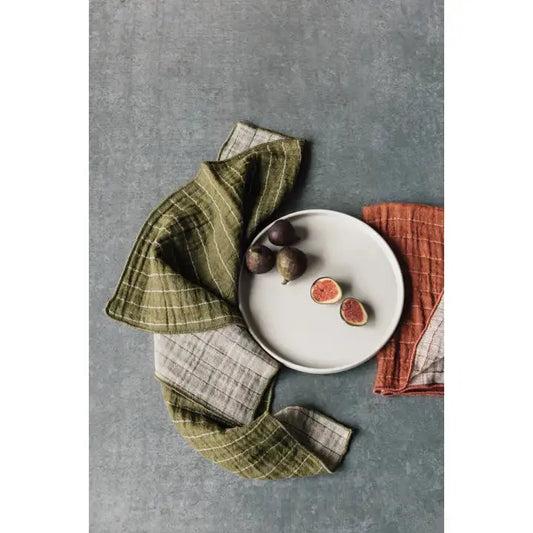 Double Weave Linen Napkin, [product_price]- Greenhouse Home