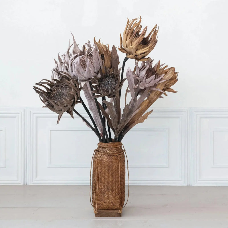 Dried Natural Faux Flower Pick Greenhouse Home