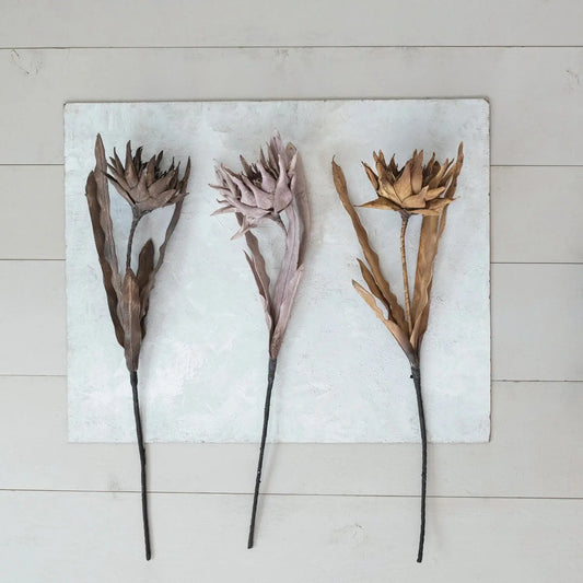 Dried Natural Faux Flower Pick Greenhouse Home