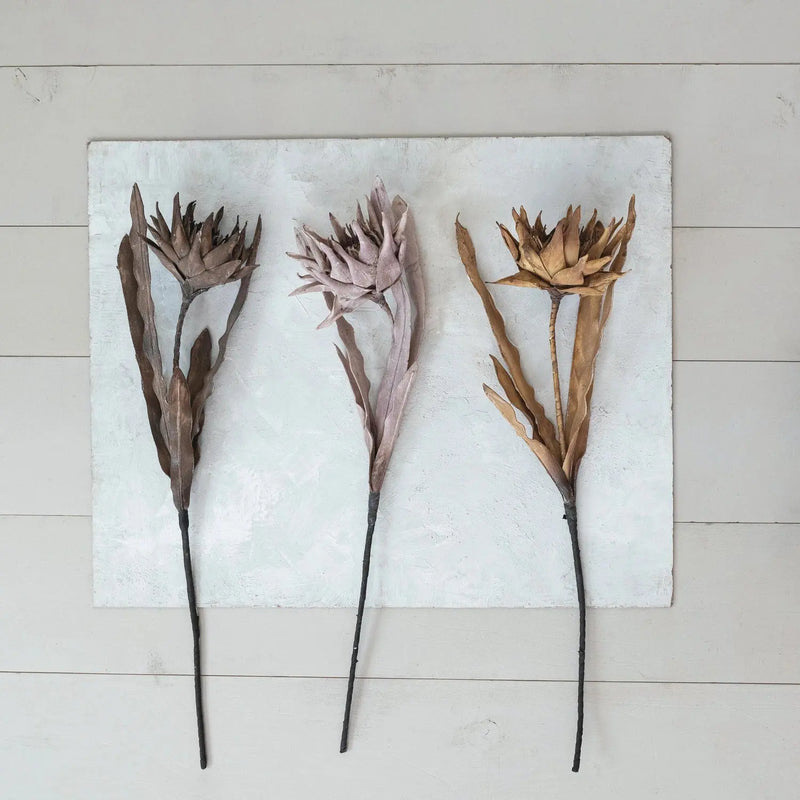 Dried Natural Faux Flower Pick Greenhouse Home