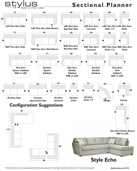 Echo Sectional - Greenhouse Home