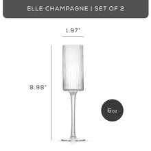 Elle Fluted Cylinder Ribbed Glass, [product_price]- Greenhouse Home
