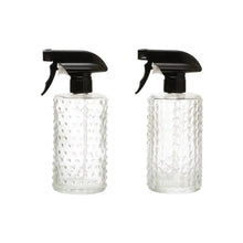Embossed Glass Spray Bottle - Greenhouse Home