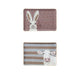 Enameled Metal Trays with Animal Images & Gold Edges, Set of 2 ©