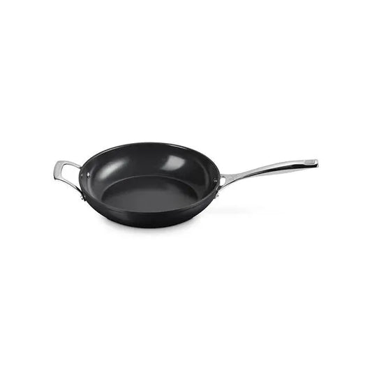 Essential Nonstick Ceramic Deep Fry Pan Le Creuset
