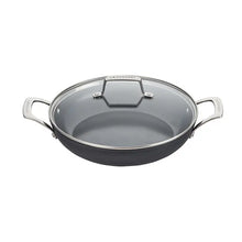 Essential Nonstick Ceramic Shallow Braiser with Glass Lid, [product_price]- Greenhouse Home